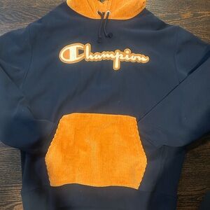 Champion Navy and Orange Pullover